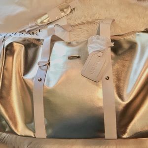 VERSACE GOLD DUFFLE - BRAND NEW & AUTHENTIC!